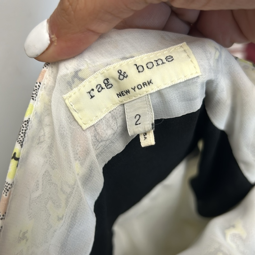 Rag & Bone Cora Printed Silk Halter Maxi Dress - image 5